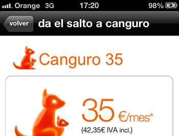 Maquetas APP miOrange