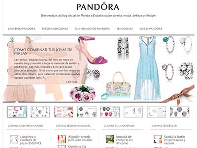 Maqueta blog joyeria pandora